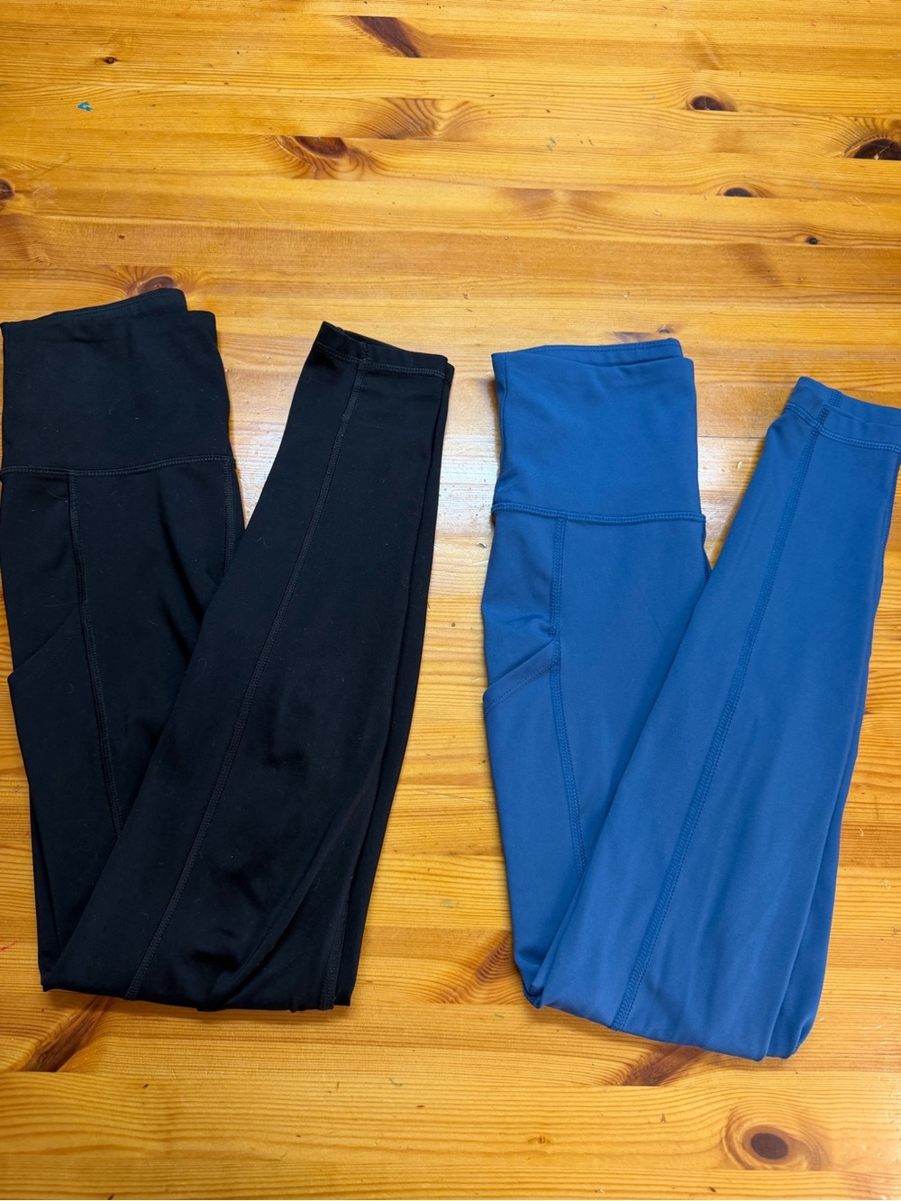 American Eagle Women’s Blue Black Size XS The Everything Pocket Legging Lot Of 2